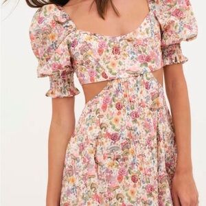 For Love And Lemons Arya Mini Dress